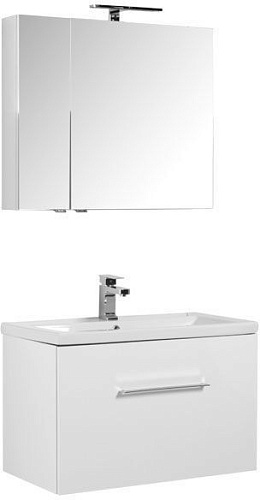 Комплект мебели Aquanet 00196677 Порто для ванной комнаты, белый купить недорого в интернет-магазине Керамос