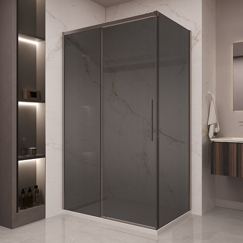 Душевой уголок Vincea Stella VSR-1ST9012CGGM Душевой уголок Vincea Stella VSR-1ST9012CGGM