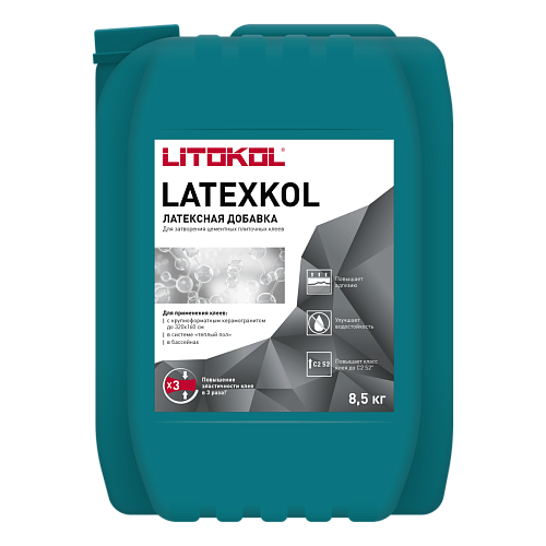 Латексная добавка Litokol LATEXKOL (8.5 кг)