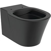 Чаша унитаза Ideal Standard E2288V3 Connect Air Rimless+ подвесного 36х54 см, глубокий смыв, Silk Black (черный шелк) Чаша унитаза Ideal Standard E2288V3 Connect Air Rimless+ подвесного 36х54 см, глубокий смыв, Silk Black (черный шелк)