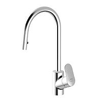 Смеситель AM.PM F8012000 Like для кухни, с вытяжным изливом, хром