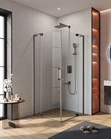 Душевой уголок Cezares Slider SLIDER-A-2-90/100-C-GM