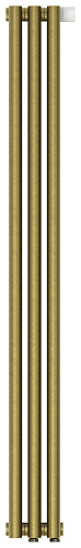 Радиатор Сунержа 05-0322-1203 Эстет-00 отопительный н/ж EU50 1200х135 мм/ 3 секции, состаренная бронза