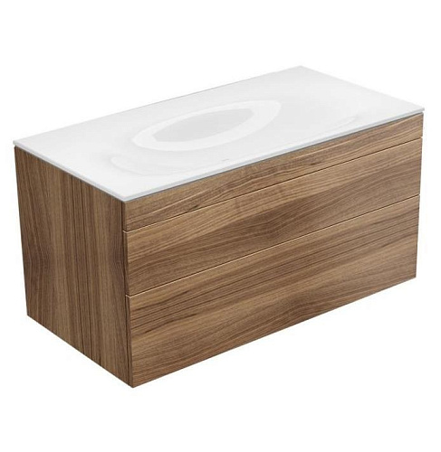 Тумба Keuco 31551680000 Edition 400 под умывальник 105х53.5 см, орех/орех купить недорого в интернет-магазине Керамос