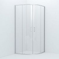 Душевое ограждение IDDIS, ZOD6CR9i23 Zodiac 90х195 см, глянцевый алюминиевый профиль