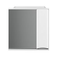 Зеркальный шкаф AM.PM M80MPR0651WG Like, 65х78 см, с подсветкой, правый, белый глянец купить недорого в интернет-магазине Керамос