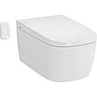 Унитаз Vitra 5674B003-6193 (стар. 5674B003-6103) V-Care Basic подвесной 38х60 см, интеллектуальный, с функцией биде, с сиденьем, белый