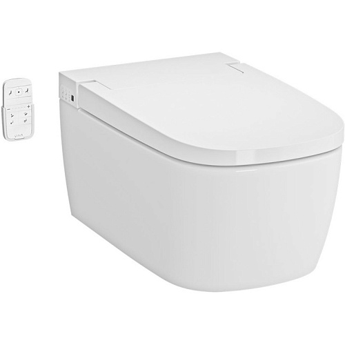 Унитаз Vitra 5674B003-6193 (стар. 5674B003-6103) V-Care Basic подвесной 38х60 см, интеллектуальный, с функцией биде, с сиденьем, белый Унитаз Vitra 5674B003-6193 (стар. 5674B003-6103) V-Care Basic подвесной 38х60 см, интеллектуальный, с функцией биде, с сиденьем, белый