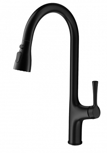 Смеситель для кухни Wonzon & Woghand WW-AE54123-MB Смеситель для кухни Wonzon & Woghand WW-AE54123-MB