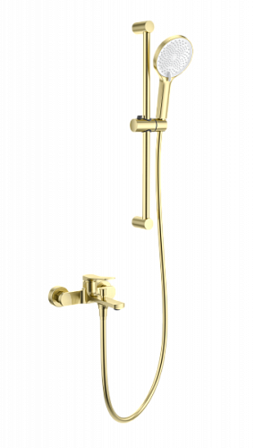 Смеситель для ванны с душевым гарнитуром Wonzon & Woghand  WW-C2036-BG