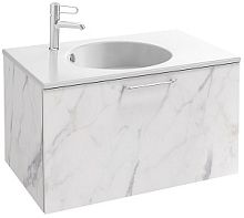 Тумба Jacob Delafon EB2511-RX-NR4 ODEON RIVE GAUCHE под раковину 70 см, белый мрамор