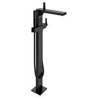 Смеситель Keuco 51127370100 Edition 11 для ванны однорычажный, черный матовый