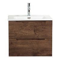 База BelBagno ETNA39-500/390-2C-SO-RW-P под раковину 50х39 см, подвесная, Rovere Moro (темный дуб)