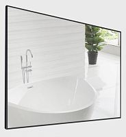 Зеркало Belbagno SPC-AL-600-800 Nero, 60х80 см, черное