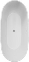 Ванна Deante KDU_015W Alpinia акриловая отдельностоящая 150х73 см, белая