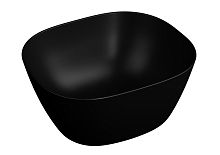 Раковина-чаша Vitra 7811B483-0016 Plural накладная 45х38 см, высокая, квадратная, матовый черный Раковина-чаша Vitra 7811B483-0016 Plural накладная 45х38 см, высокая, квадратная, матовый черный