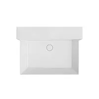 Раковина Kerama Marazzi LO.M.wb.65 Logica M подвесная/мебельная 65х50 см, cо встроенной скрытой частью смесителя, белый глянец Раковина Kerama Marazzi LO.M.wb.65 Logica M подвесная/мебельная 65х50 см, cо встроенной скрытой частью смесителя, белый глянец