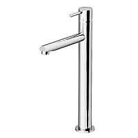 Смеситель Gattoni 2284/22C0cr Easy SMALL для раковины высокий, без донного клапана, цвет хром