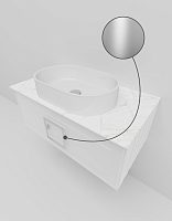 Тумба с раковиной La Fenice Cubo NFNC-01-CUB-B-90-1-M-GG