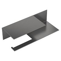 Держатель для туалетной бумаги Boheme Qubic 10721-2-GM