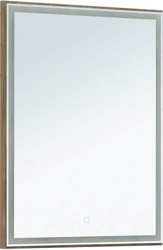 Зеркало Aquanet 00249510 Nova Lite без подсветки, 60х80 см, темное дерево купить недорого в интернет-магазине Керамос