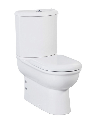 Чаша унитаза-компакт Creavit SL310-11CB00E-0000 Selin напольный 36х69 см, без бачка и сиденья, белый глянец Чаша унитаза-компакт Creavit SL310-11CB00E-0000 Selin напольный 36х69 см, без бачка и сиденья, белый глянец