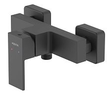 Смеситель Aquatek AQ1660MB Либра для душа, черный матовый