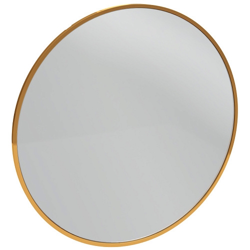 Круглое зеркало Jacob Delafon EB1177-GLD Odeon Rive 70 см, золотое