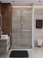 Душевая дверь в нишу Cezares LUX LUX-B-FS-11-130-C-CR