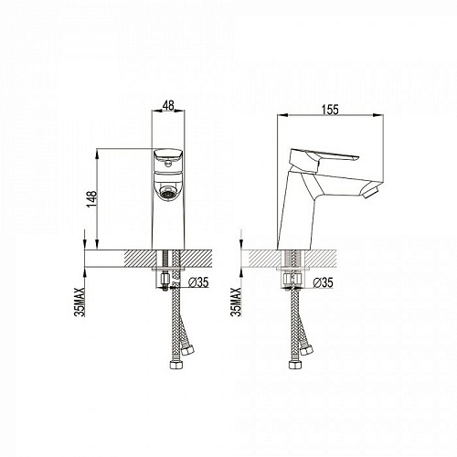 Смеситель для раковины IDDIS Cloud CLOWG00i01 купить недорого в интернет-магазине Керамос Смеситель для раковины IDDIS Cloud CLOWG00i01 купить недорого в интернет-магазине Керамос