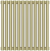 Радиатор Сунержа 020-0332-5012 Эстет-00 отопительный н/ж 500х540 мм/ 12 секций, шампань Радиатор Сунержа 020-0332-5012 Эстет-00 отопительный н/ж 500х540 мм/ 12 секций, шампань