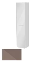 Шкаф-пенал Keuco 34031140002 Royal Reflex высокий 167х35 см, петли справа, трюфель/трюфель