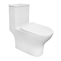 Унитаз напольный с бачком с сиденьем микролифт Azario сантехника Azario AZ-8618T