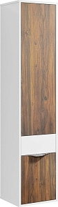 Шкаф-пенал Aqwella Mal.05.03/R/CD Malaga подвесной 33х150 см, темный крафт