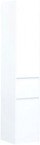 Шкаф-пенал Aquanet 00209827 Бруклин подвесной, 163х35 см, белый купить недорого в интернет-магазине Керамос