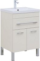 Тумба под раковину Aquanet 00304535 Верона напольная, 58х48 см, бежевая