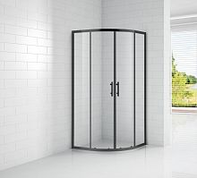 Душевой уголок CEZARES ECO-O-R-2-100-C-NERO Душевой уголок CEZARES ECO-O-R-2-100-C-NERO