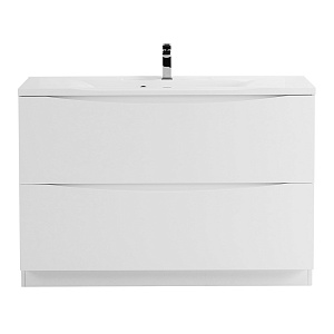 База BelBagno MARINO-1200-2C-PIA-BL-P под раковину 120х45 см, напольная, Bianco Lucido (белый глянец)