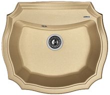 Мойка для кухни Florentina 20.355.D0640.104 Эмилия 64х55 см, бежевая Мойка для кухни Florentina 20.355.D0640.104 Эмилия 64х55 см, бежевая