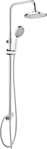 Душевой комплект Deante NAC_019K Corio с верхним душем, хром