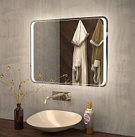 Зеркало с подсветкой Art & Max ELEGANT AM-Ele-900-800-DS-F