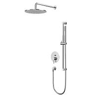 Смеситель скрытого монтажа Whitecross Y brushed nickel YSET05NIB