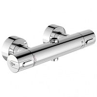 Смеситель Ideal Standard A4639AA Ceratherm 100 для душа термостатический, с двумя выходами, Chrome (хром) Смеситель Ideal Standard A4639AA Ceratherm 100 для душа термостатический, с двумя выходами, Chrome (хром)