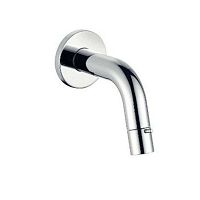 Вентиль Kludi 380170530 Bozz настенный с управлением в изливе, вынос 110 мм, хром Вентиль Kludi 380170530 Bozz настенный с управлением в изливе, вынос 110 мм, хром