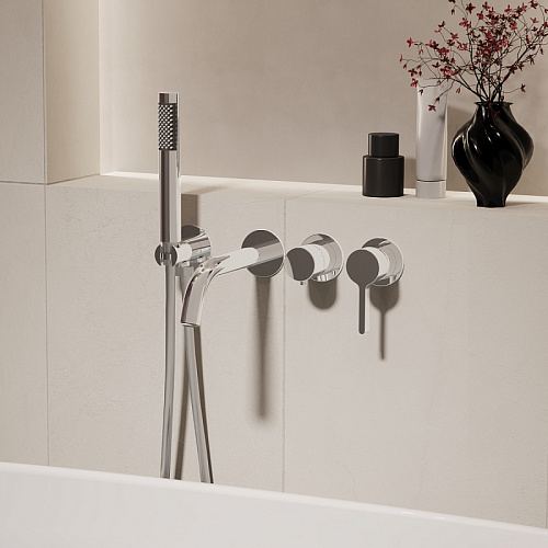 Смеситель для ванны Vincea Villa VTFW-1VL1CH Смеситель для ванны Vincea Villa VTFW-1VL1CH