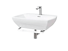 Artceram JZL005 01 00*1  JAZZ раковина подвесная 70х48см, с 1 отверстием под смеситель, белая