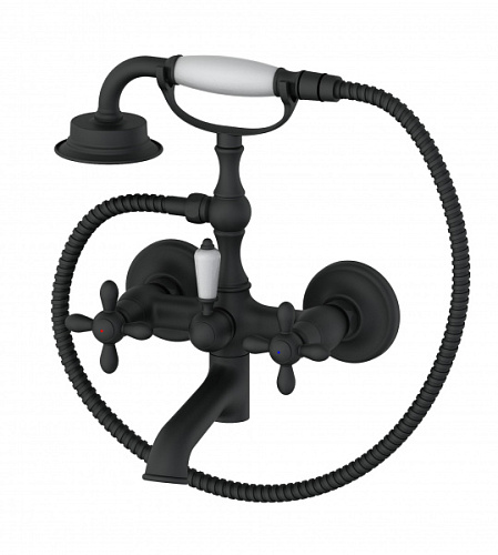 Смеситель для ванны с душем Wonzon & Woghand  WW-88639020-MB