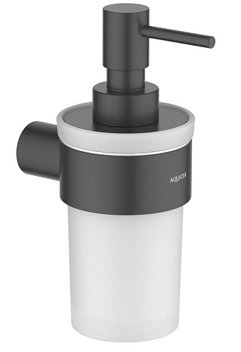 Дозатор Aquatek AQ4405MB Лира, черный матовый купить недорого в интернет-магазине Керамос