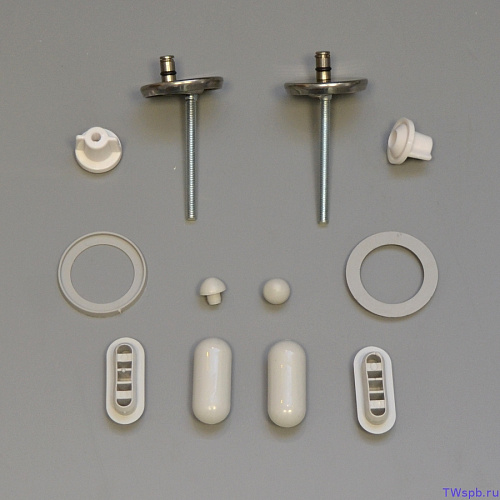 Крепления Sanita Luxe Amalfi для сиденья, хром Крепления Sanita Luxe Amalfi для сиденья, хром