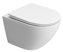 Унитаз подвесной с сиденьем BelBagno  BB5177CH-TOR/SC